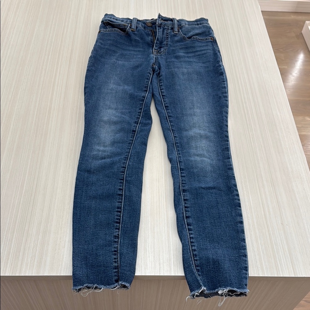 Lucky Brand Blue Ankle Cropped Jeans